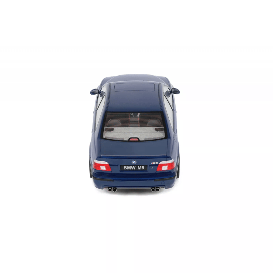 OTTO-MOBILE - BMW - 5-SERIES M5 (E39) 1998  Scale: 1/12  Manufacturer code: G073  Colour: BLUE  Material: resin  Year: 1989  Notes: LIMITED EDITION