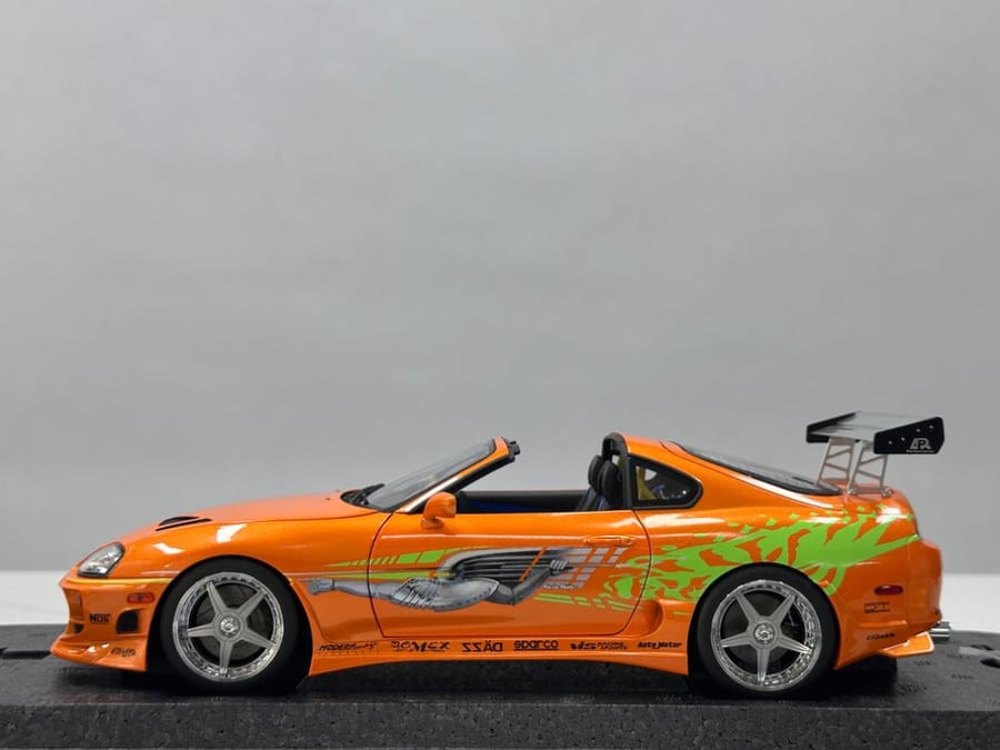 KYOSHO 1:18-1994 Toyota Supra - Brian's Supra - The Fast And The Furious (2001)  K08975FF