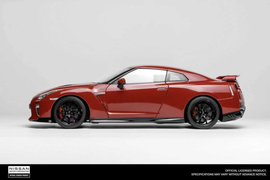 MotorHelix 1:18 Nissan Skyline GT-R Customized Version in Metallic Red MotorHelix | SKU: M83511