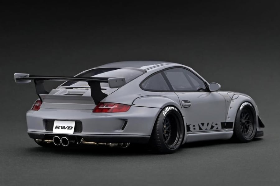 Ignition Model IG3255  1/18 Scale  RWB 997 GT3 Gray