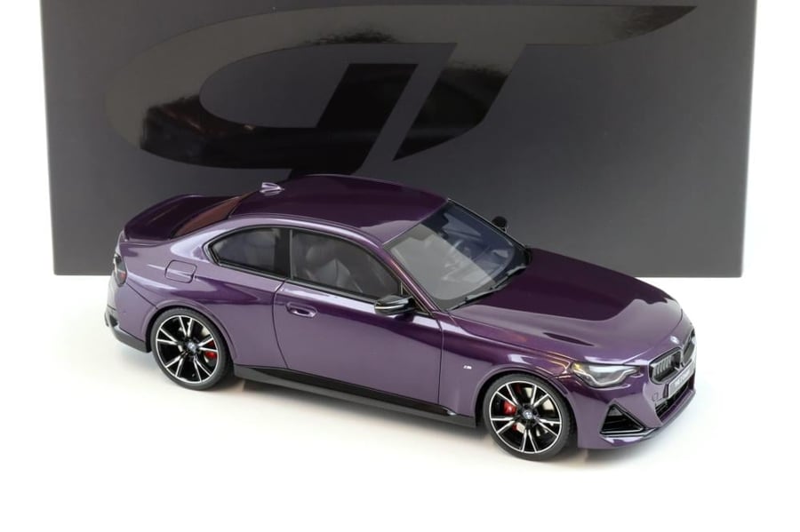 1:18 GT Spirit GT504 BMW M240i Coupe G42 Thundernight metallic 2023