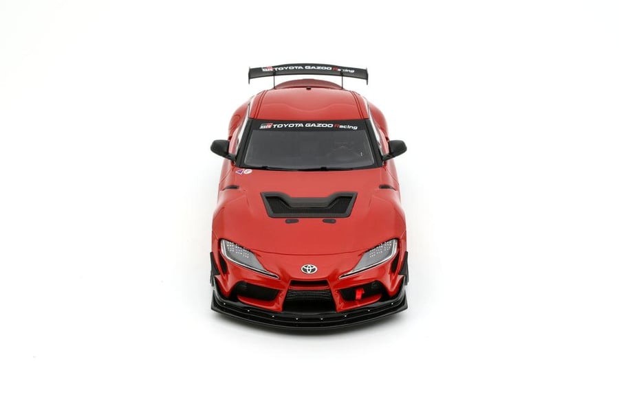 OTTO 1:18 Scale Resin - 2023 TOYOTA SUPRA GT4 100 EDITION, PLASMA ORANGE - OT1123 Limited Edition 1 of 999 Units