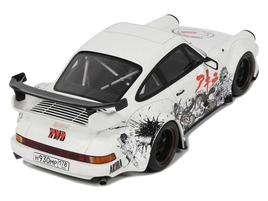 Porsche 911 RWB Rauh-Welt Akira 2024 Brand: Gt-spirit  Scale: 1/18 Color: glacier white  Limited Edition : 1 of 1200 Units  SKU: GT508