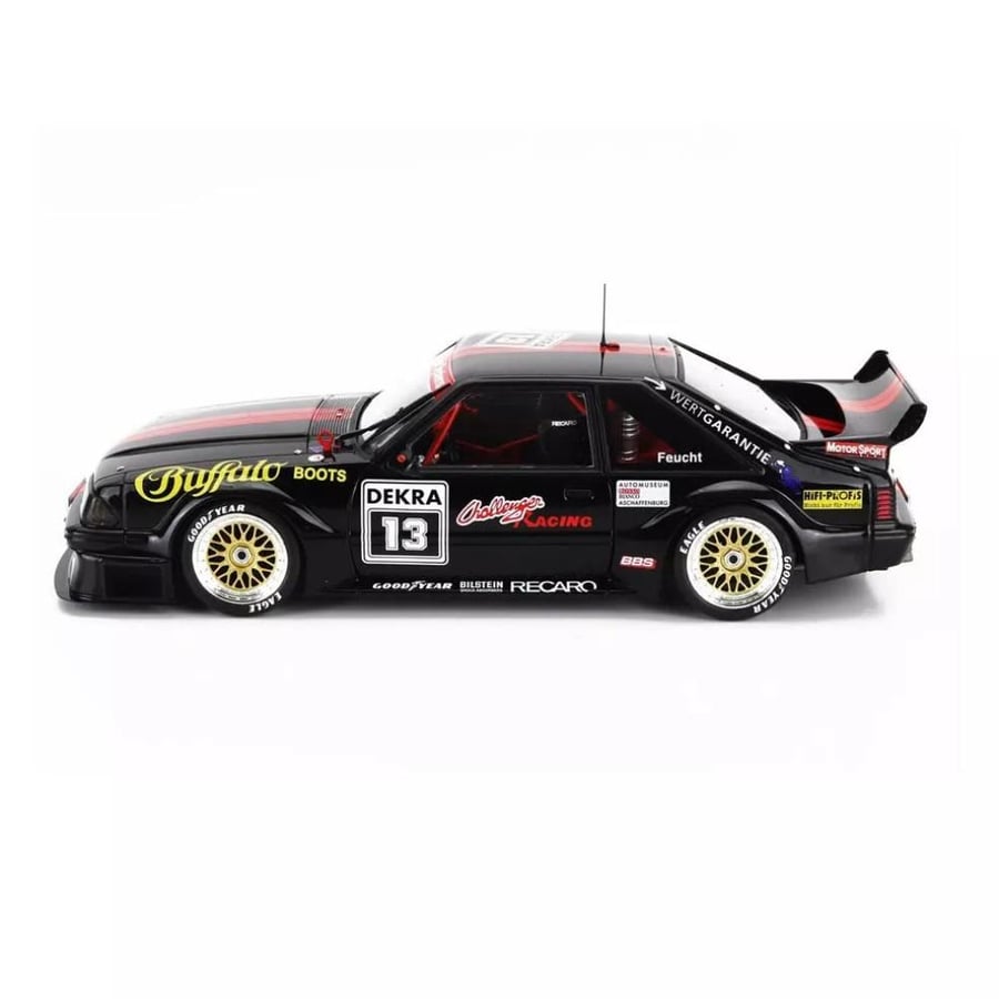 1/18 Black WERK83 W1802404 FORD USA MUSTANG 5.0 N 13 DTM SEASON 1993 JURGEN FEUCHT
