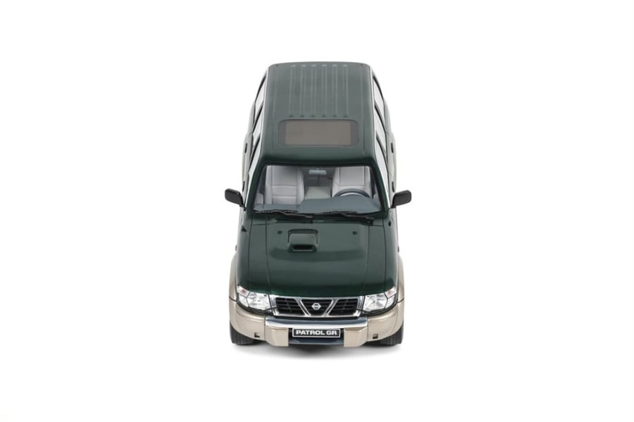 NISSAN - PATROL GR Y61 1998 Brand: Otto-mobile  Scale: 1/18 Color: Green/Gold  Limited Edition: 1 of 3000 Units SKU : OT433