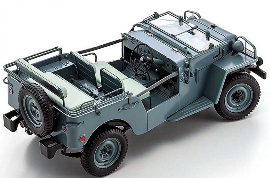 Toyota Land Cruiser BJ - Light Green 1:18 Scale Diecast Replica Model by Kyosho K08959G