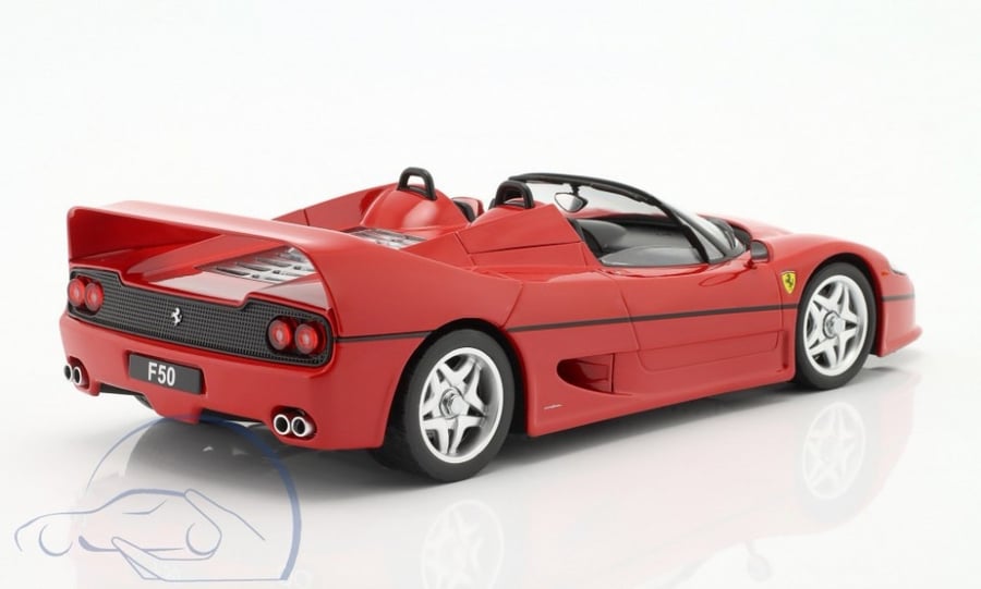 Ferrari F50 Convertible 1995 Brand: KK  Color: Red  Scale: 1/18 SKU : KKDC180951