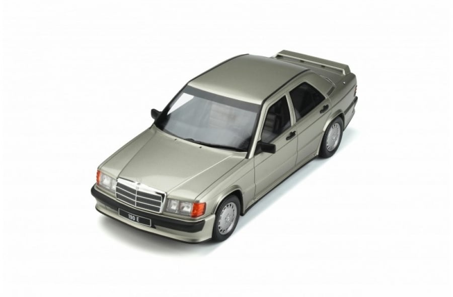 Mercedes-Benz W201 190E 2.5 16S Reference: OT927 Units : 2000 Scale : 1/18th Color : Smoke Silver Metallic Year : 1988