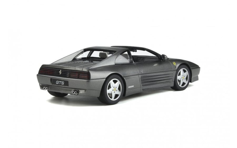: FERRARI - 348 GTS SPIDER 1993  Brand: Gt-spirit  Color: Grey  Scale: 1/18 Limited edition: 1 of 999 Units Item Code : GT332