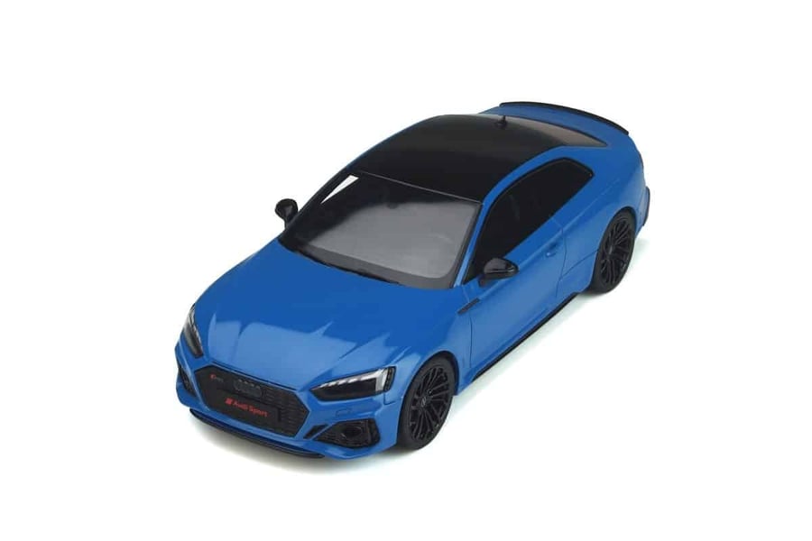 Audi RS 5 Coupe 2020 Brand: Gt-spirit Scale: 1/18 Color: Blue  Limited edition: 1 of 999 Units SKU : GT311