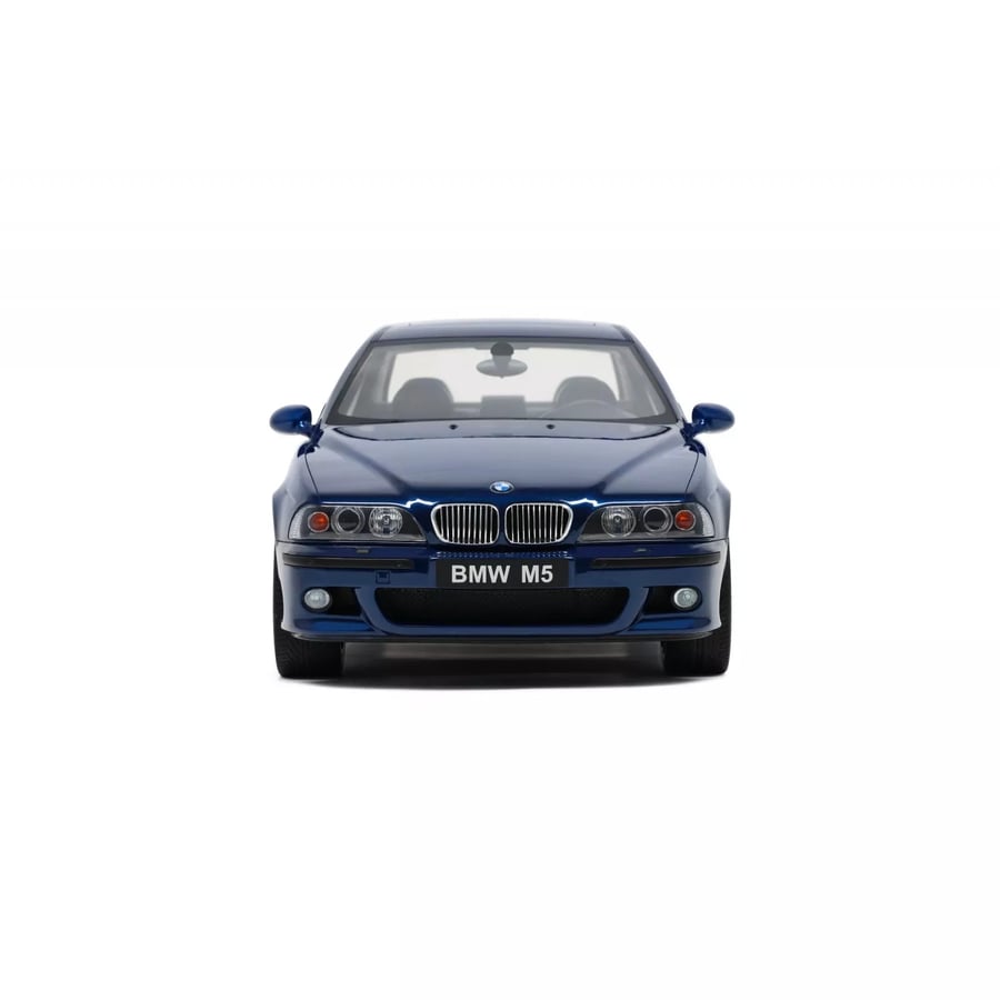 OTTO-MOBILE - BMW - 5-SERIES M5 (E39) 1998  Scale: 1/12  Manufacturer code: G073  Colour: BLUE  Material: resin  Year: 1989  Notes: LIMITED EDITION
