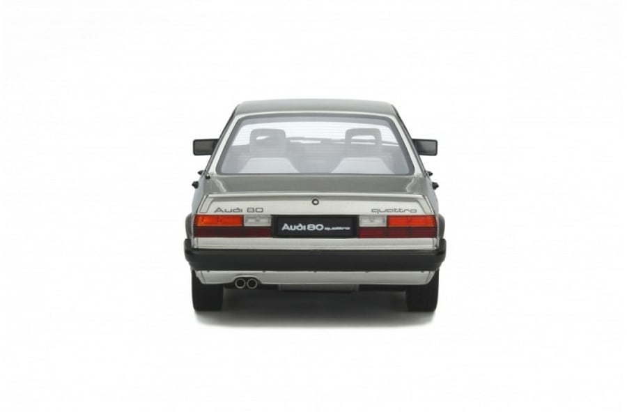 Audi 80 (B2) quattro Brand: Otto-mobile  Scale: 1/18 Color: Silver  Limited edition: 1 of 2000 Units SKU: OT940