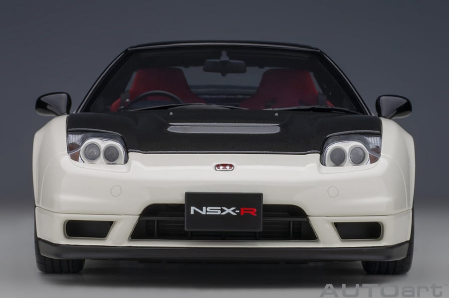 1/18 Honda NSX-R (NA2) (Championship White / Black Carbon) AUTOART ID 73215