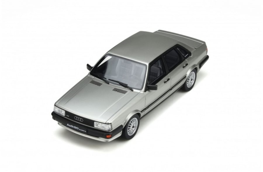 Audi 80 (B2) quattro Brand: Otto-mobile  Scale: 1/18 Color: Silver  Limited edition: 1 of 2000 Units SKU: OT940