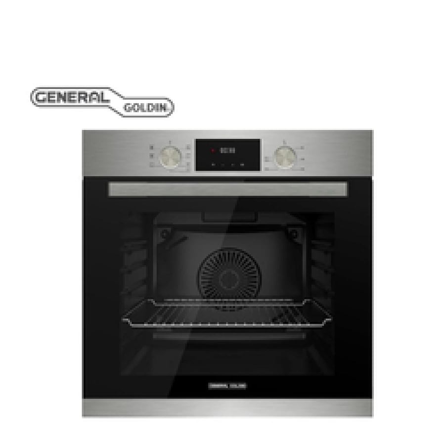 فرن بلت إن كهرباء General Golden 60 سم — 72 لتر ديجيتال 7 وظائف ستيل GNG72DIG