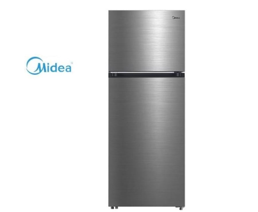 Midea refrigerator – two doors – 16.4 cubic feet – inverter energy-saving – silver – MDRT645MTU46SAD