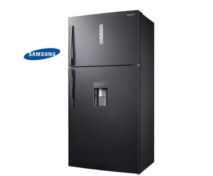 Samsung refrigerator two doors 20.7 cubic feet matte black RT58K7110BS