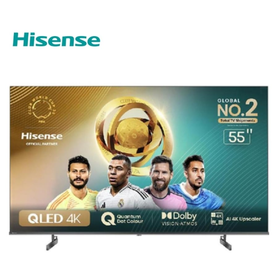 تلفزيون 55Q6N QLED 4K سمارت 55 بوصة | Dolby Vision & Atmos – VIDAA – وضع الألعاب بلس