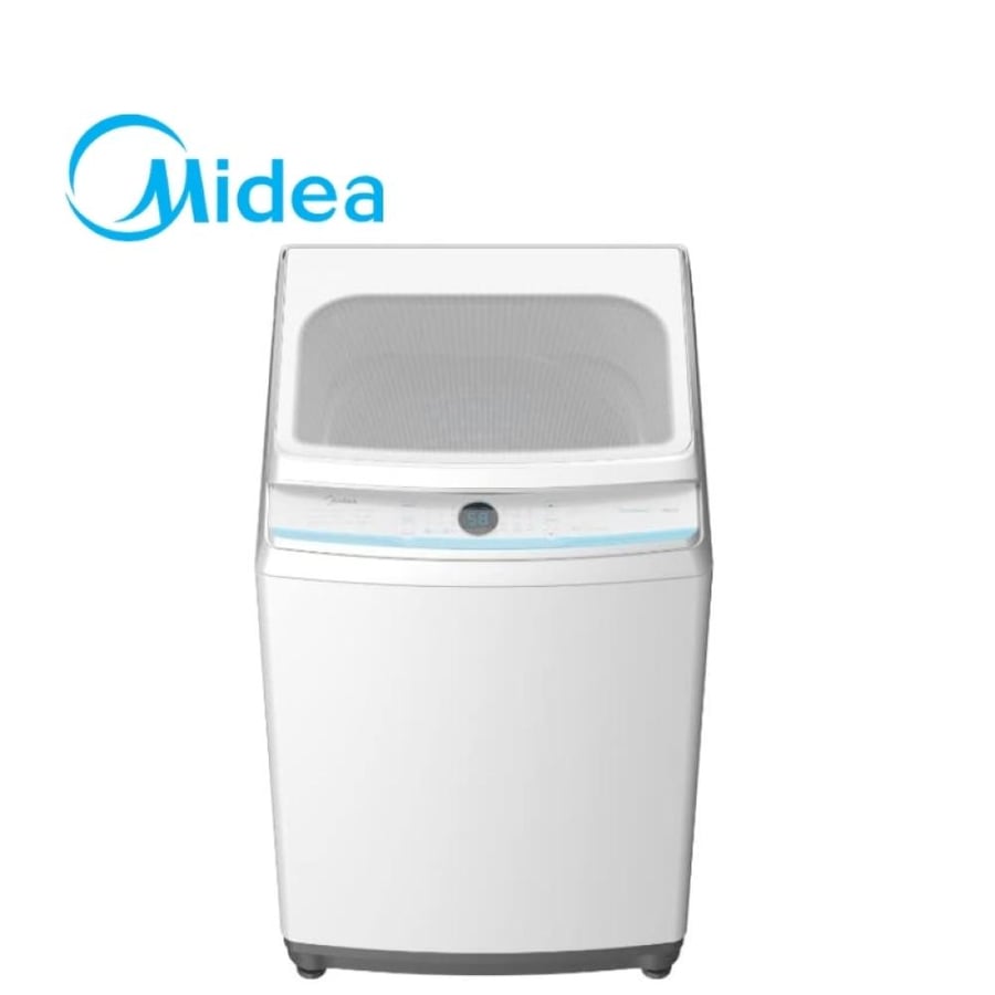 غسالة ميديا تعبئة علوية 10 كجم انفرتر 8 برامج أبيض MA200W100-W-SA