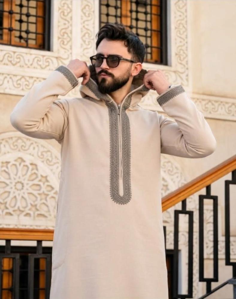ثوب مغربي شتوي فاخر