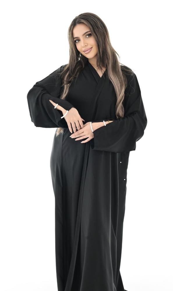 عباية فراشات مع لولو منثور