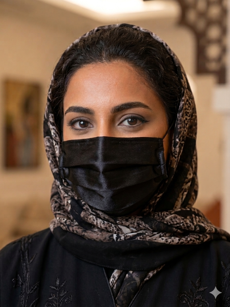 كمامه ساتان.