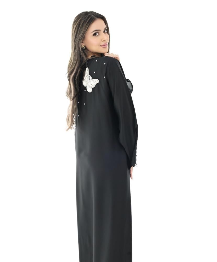 عباية فراشات مع لولو منثور