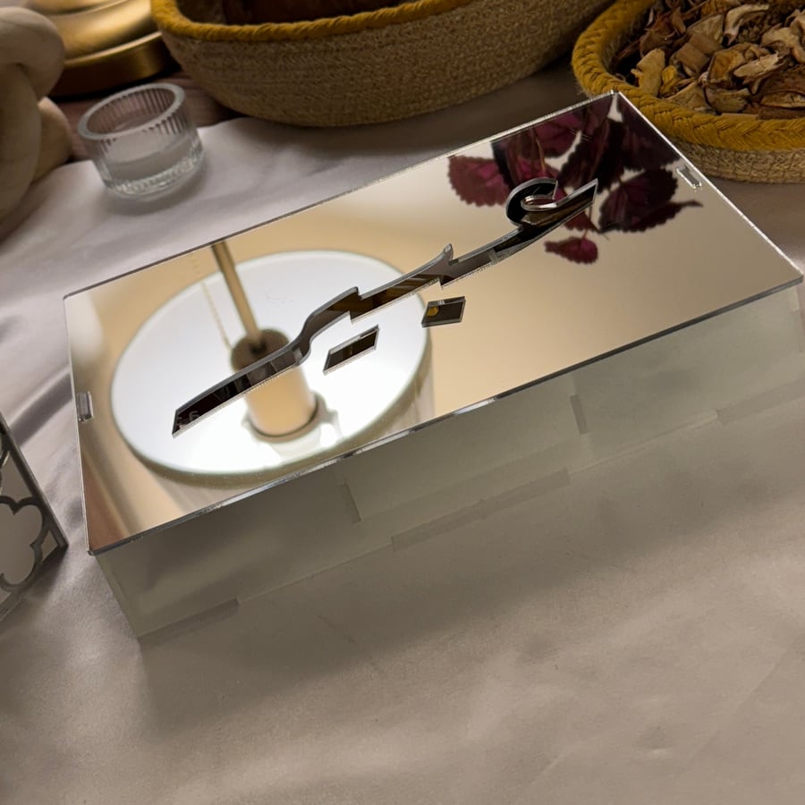 مبخرة اكريلك مع صندوق