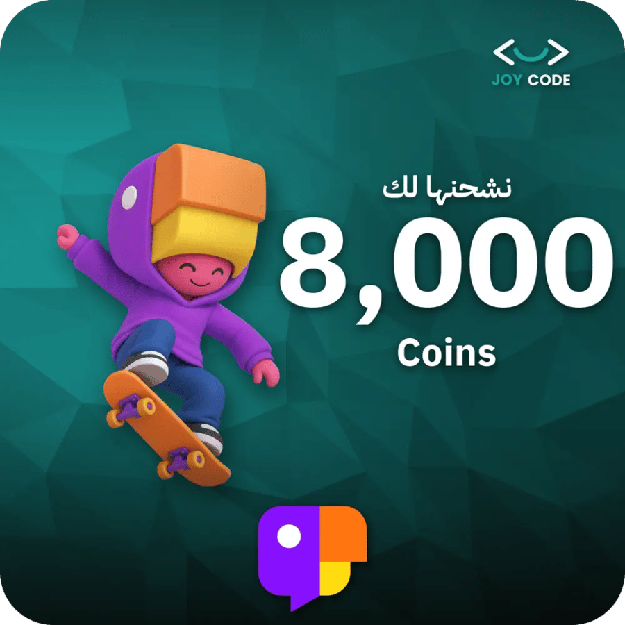 جاكو / 8000 Coins / Top Up