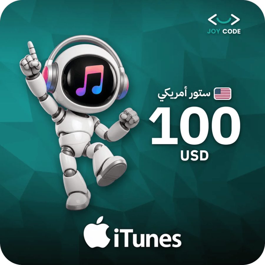 ايتونز أمريكي 100 دولار