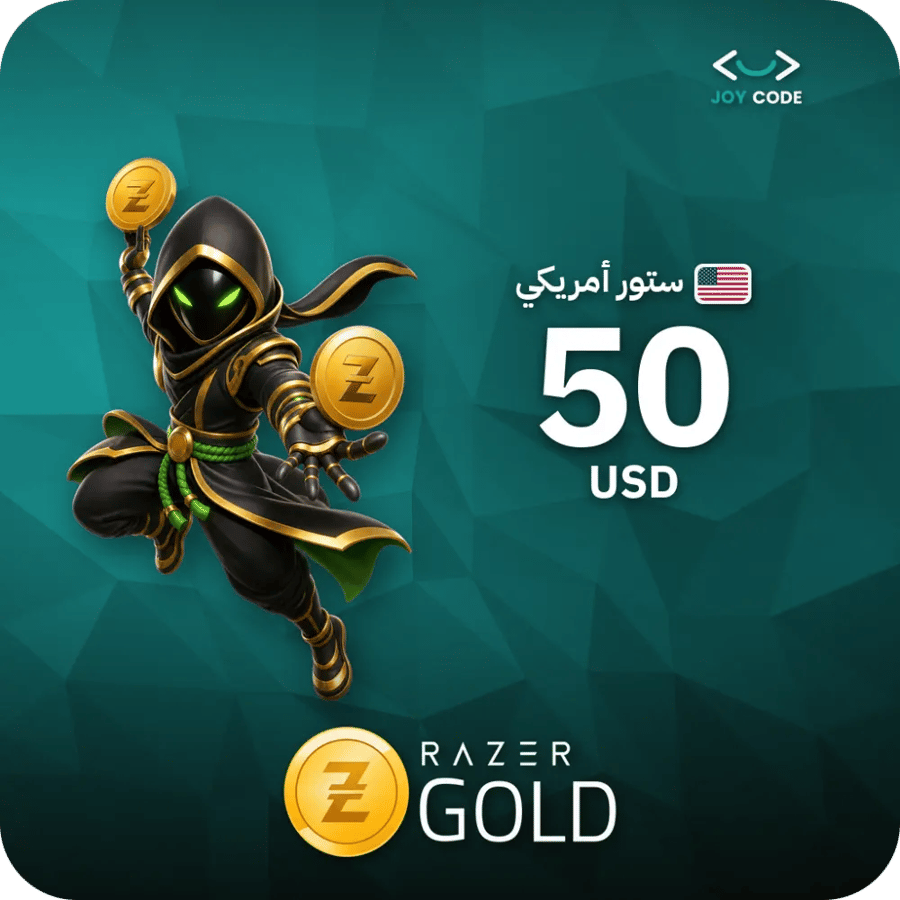 ريزر جولد 50 دولار