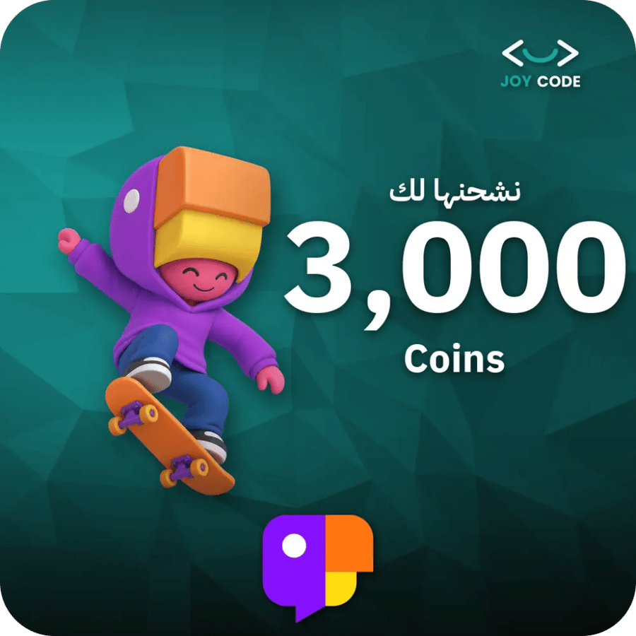 جاكو / 3000 Coins / Top Up