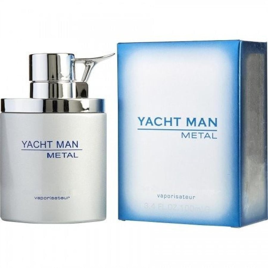 عطر يخت مان ميتال الفضي او دو تواليت 100مل أصلي 100%