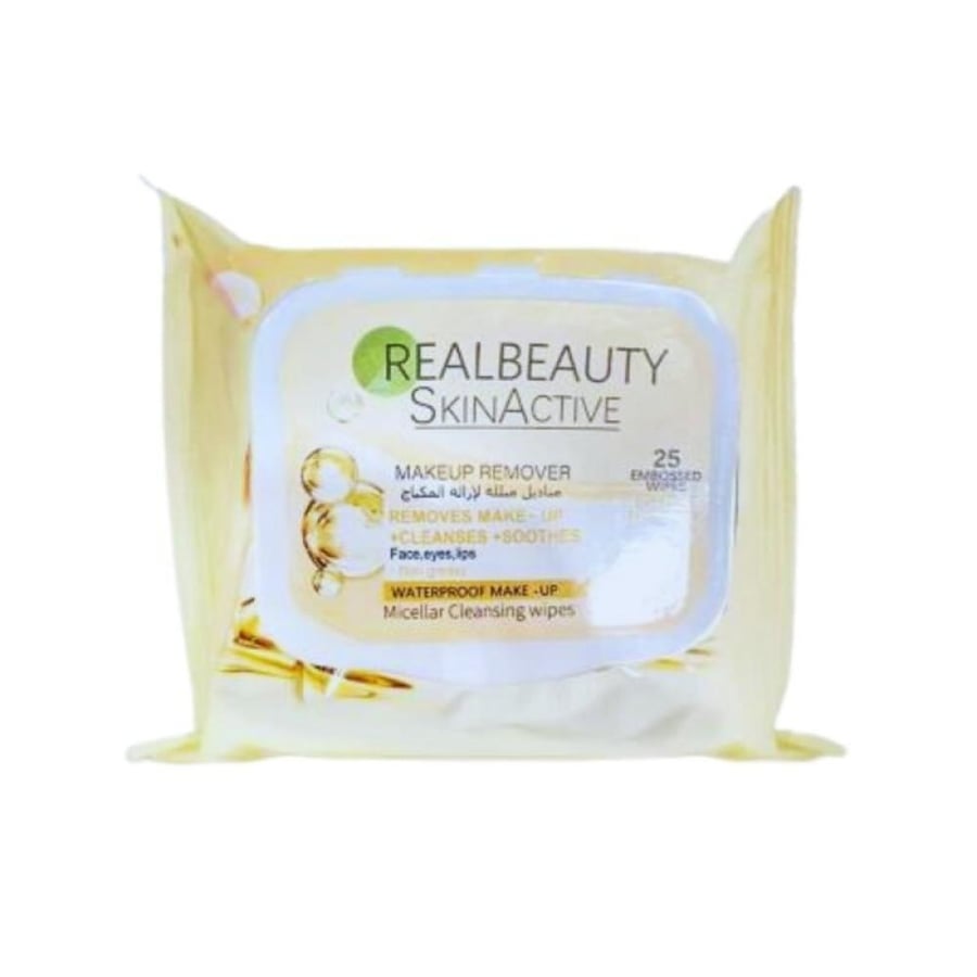 Reel Beauty makeup remover tissues