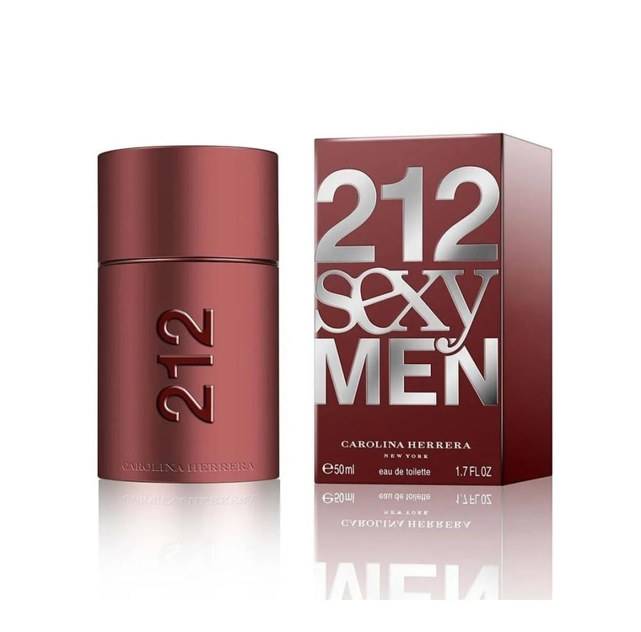عطر كارولينا هيريرا 212 سكسي الرجالي او دو تواليت 50مل أصلي 100%