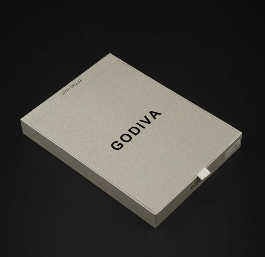 شماغ  جوديفيا GODIVA انجليزي احمر R1