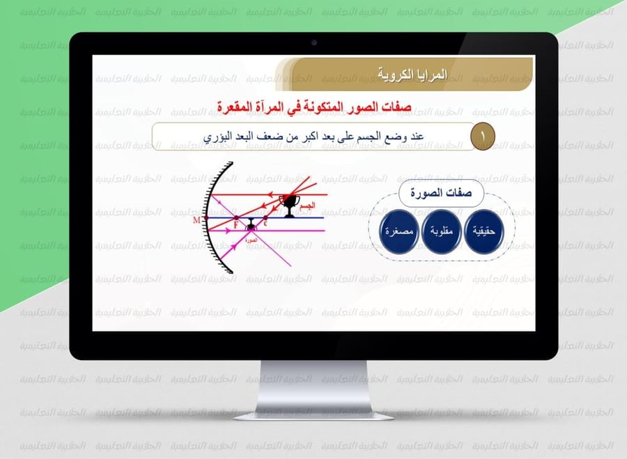 PowerPoint presentation for the fifth chapter (Physics 3-1) 1447 AH