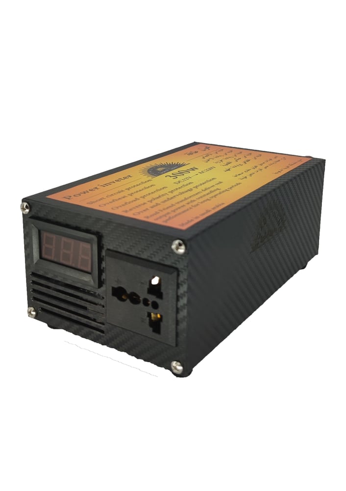محول طاقة 300 واط (power inverter 300w )
