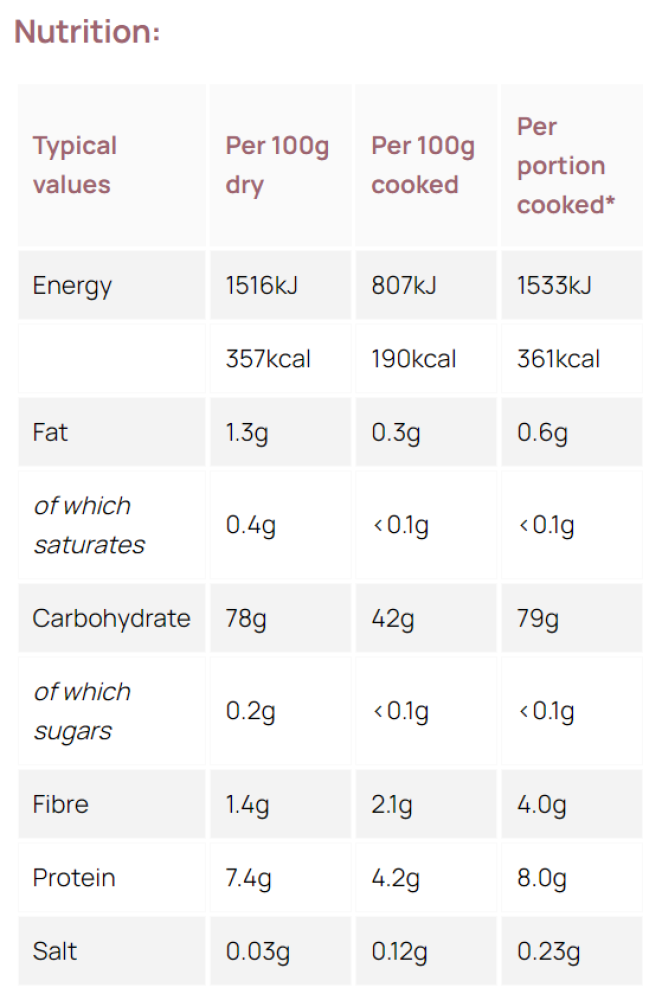 Doves Farm Organic Maize & Rice Penne 500g