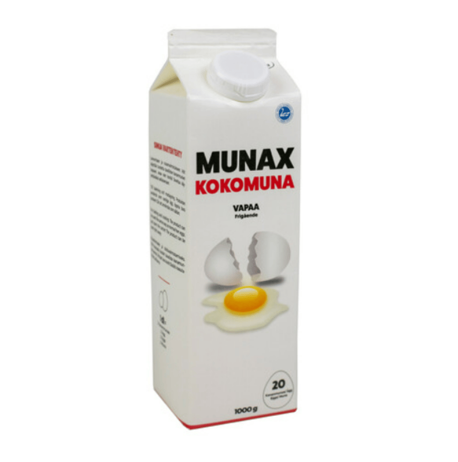 موناكس بيض كامل سائل مبستر مرعى حر ١٠٠٠غ | Munax liquid Whole Egg Barn 1000g