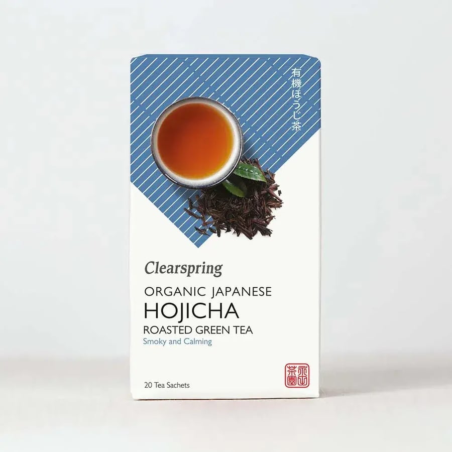 كليرسبرنج شاي هوجيشا المفكك العضوي 70غ | Clearspring Organic Hojicha Roasted Green Tea 70g