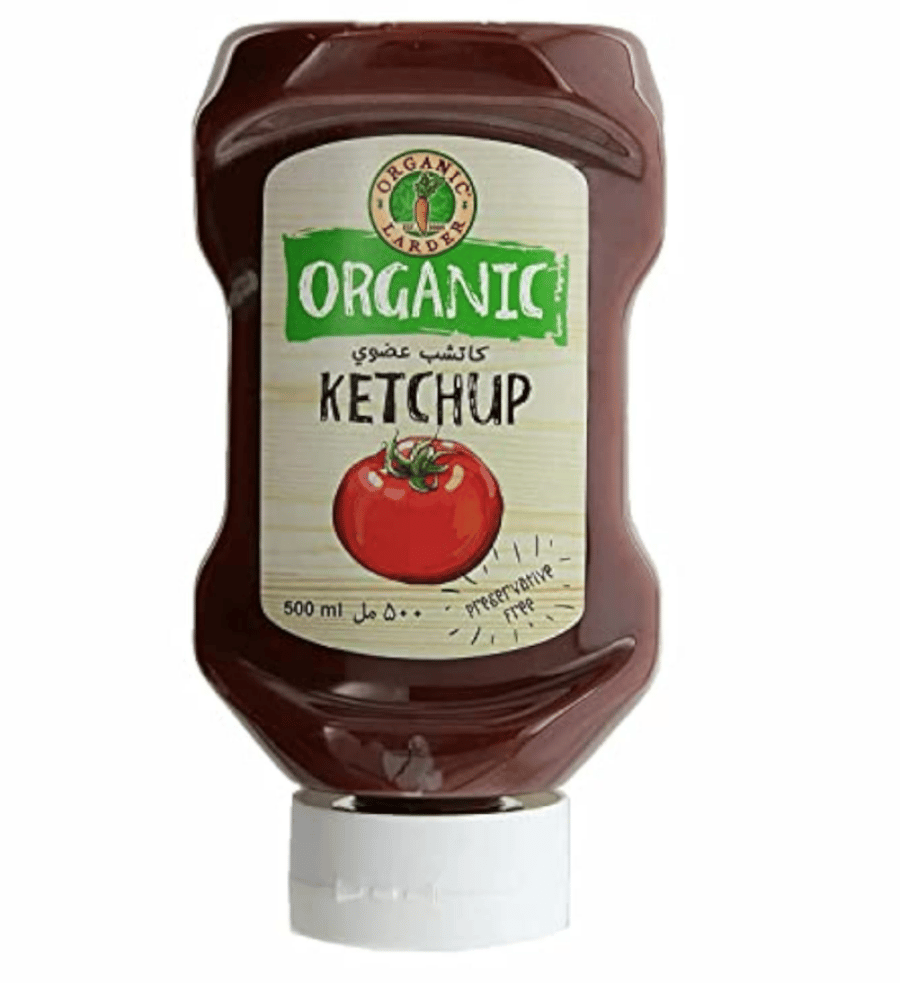اورجانيك لاردر كاتشب الطماطم عضوي ٥٠٠ مل | Organic Larder Organic Ketchup 500ml