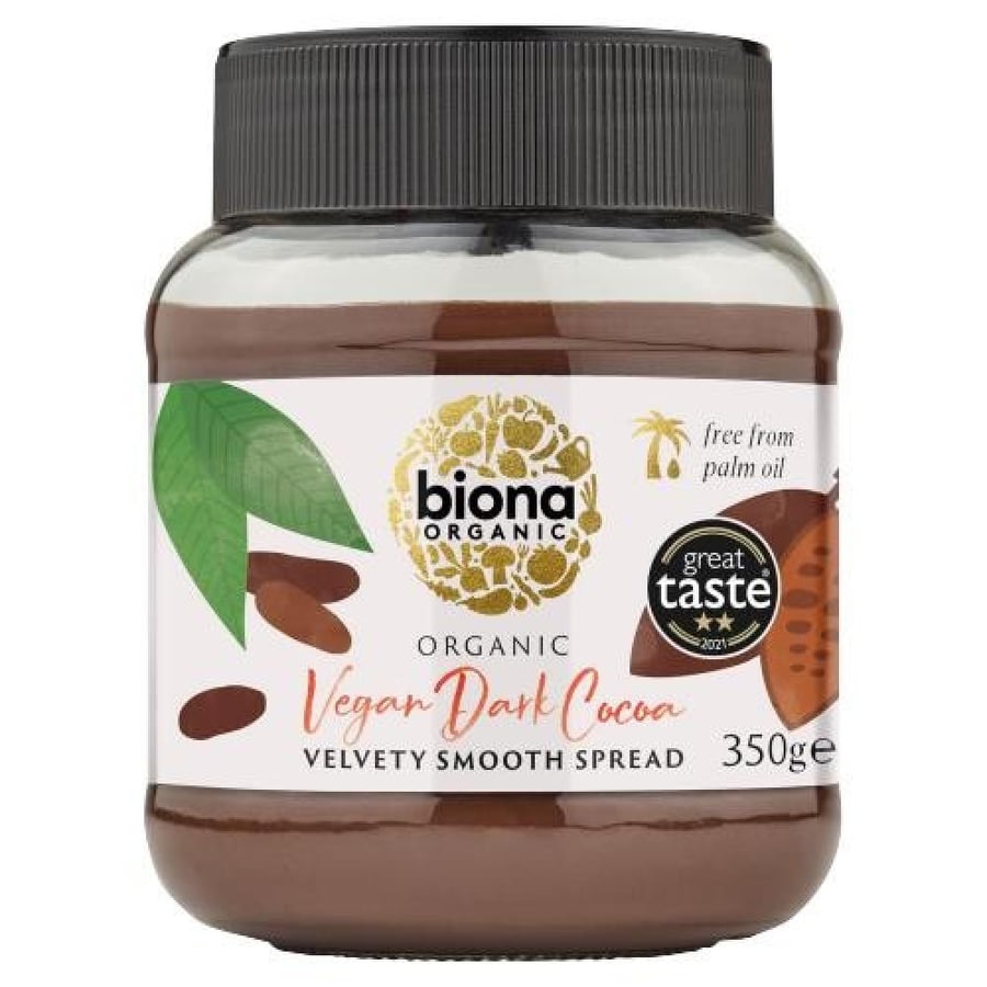بيونا كريمة الشوكولاتة الداكنة عضوي نباتي ٣٥٠غ | Biona Dark Chocolate Spread Organic - Vegan 350g