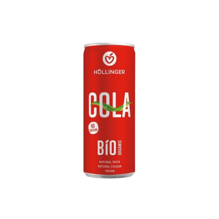 هولنقر مشروب غازي الكولا عضوي بدون كافيين ٢٥٠ مل | Hollinger Organic Cola No Caffeine 250ml