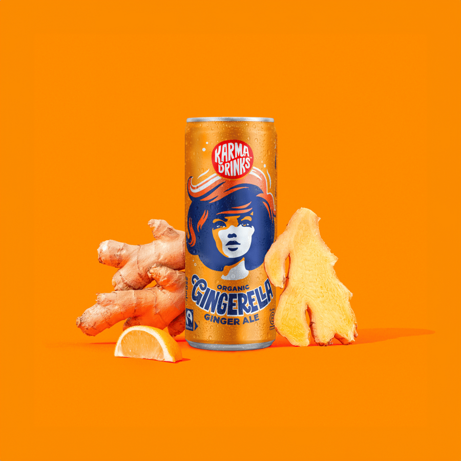 Karma Cola Organic Gingerella Ginger  250ml