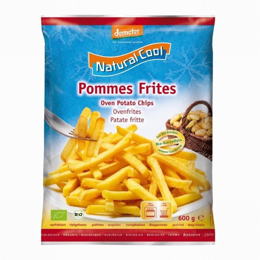 ناتشورال كوول بطاطس مجمدة عضوية فرنش فرايز ٦٠٠غ | Natural Cool Potato Chips - Oven Or Fry 600g