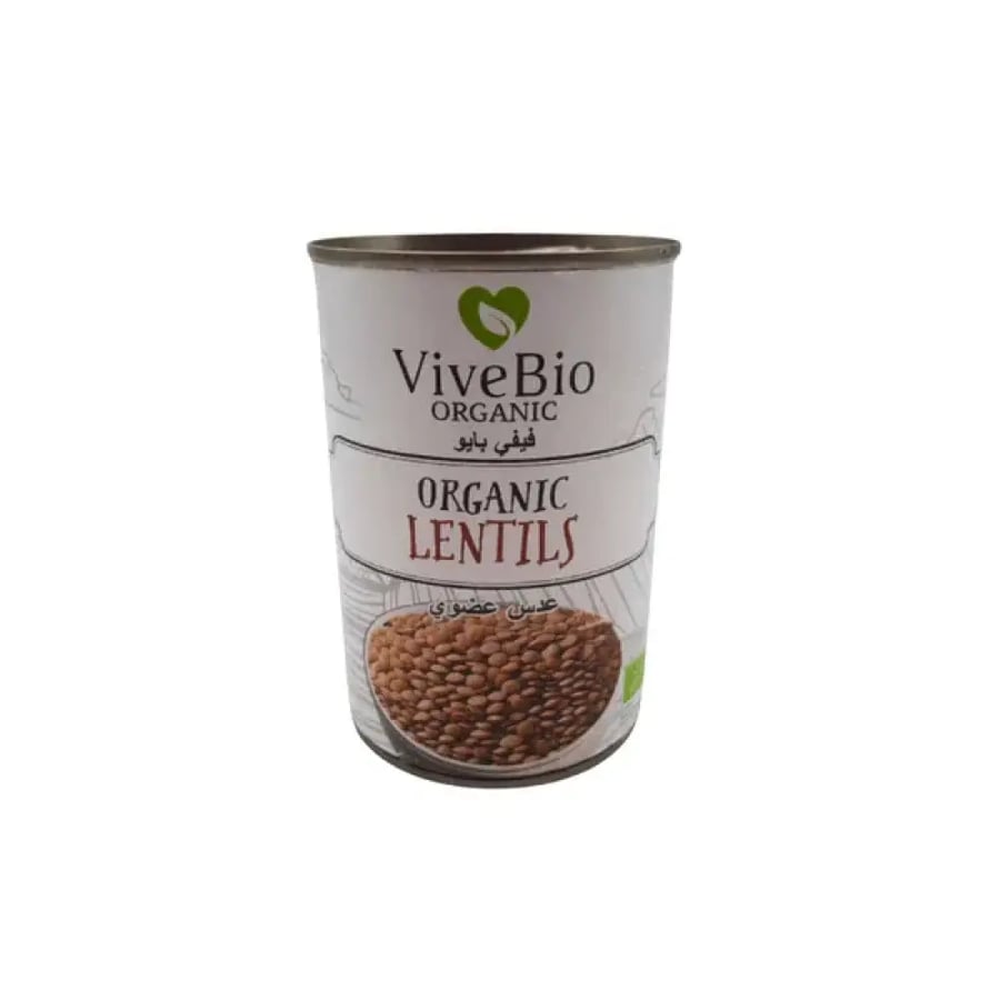 فيفي بايو  عدس عضوي  400غ | Vivebio Organic Lentils 400g