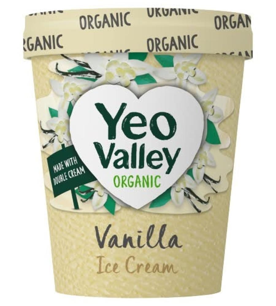 آيسكريم يو فالي بنكهة الفانيلا٥٠٠مل | Yeo Valley Organic Vanilla Ice Cream 500ml