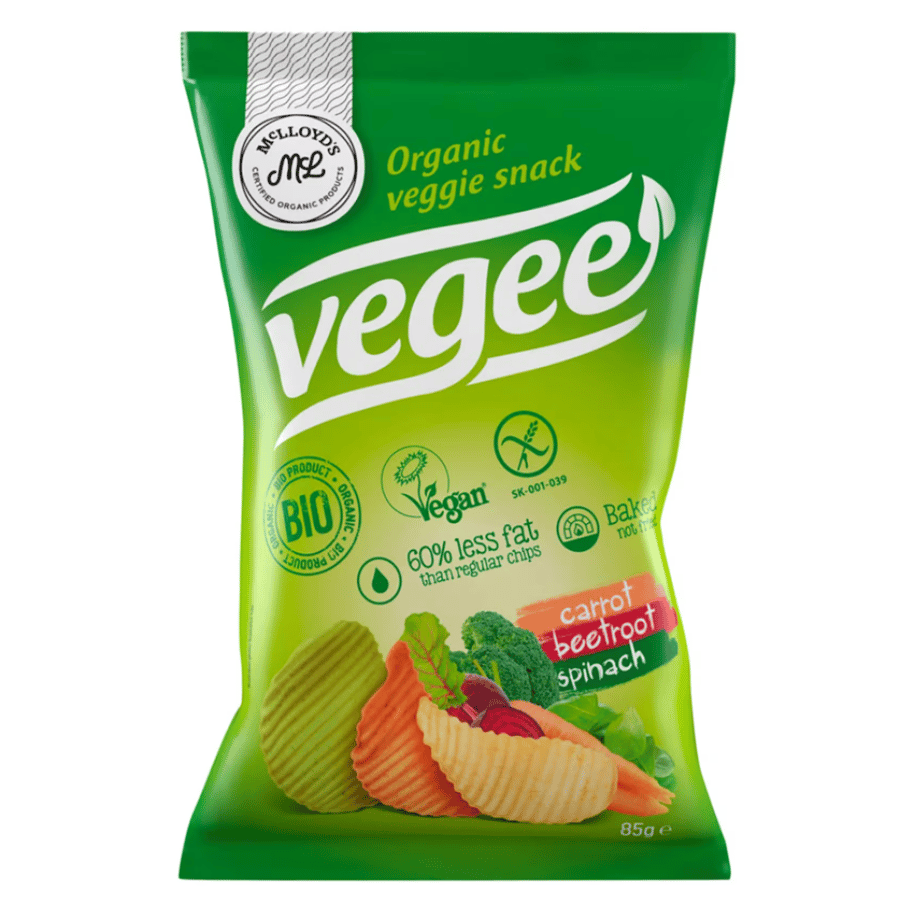 اورجانيك سناكس بالخضروات العضوية ٨٥غ | Organique Baked Organic Potato Veggie Snacks 85g