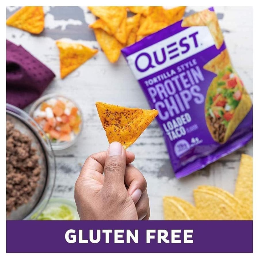 كويست شيبس بروتين بنكهة التاكو 32غ | Quest Protein Chips Loaded Tacho 32g